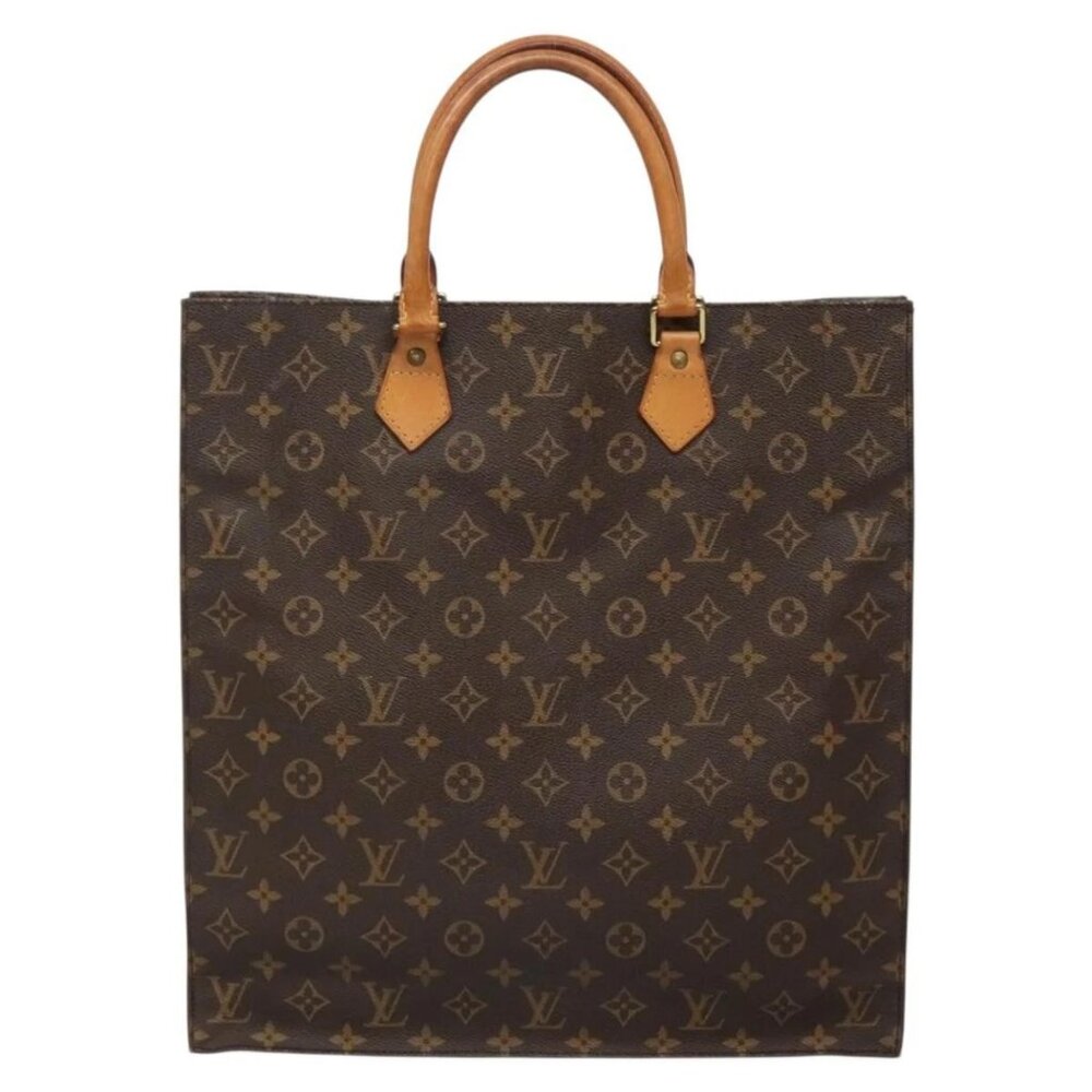 LOUIS VUITTON Monogram Sac Plat Hand Bag M51140 LV Auth 136014 - Picture 12 of 15